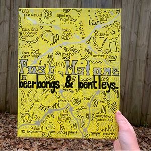 Post Malone Beerbongs and Bentleys Poster
